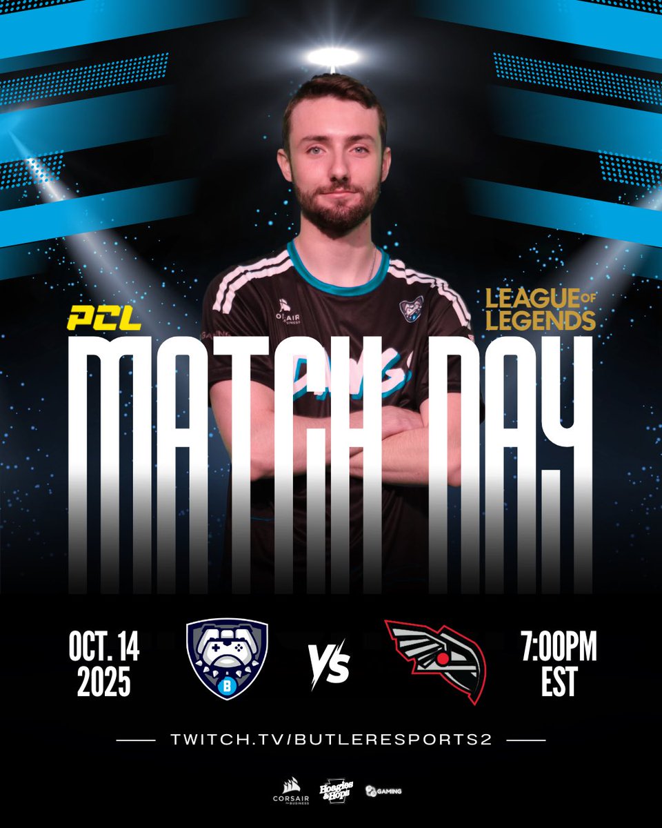 ButlerEsports's tweet photo. Back-to-back @playvs_college matchups tonight 🔥

#ButlerMR vs. @Fisher_Esports @ 6PM | https://t.co/9UydVxdvr0
#ButlerJVLoL vs ATCC @ 7PM | https://t.co/pdEn8yohxg

GLHF &amp; Go Dawgs! 🐾

#ButlerEsports #DawgDiff https://t.co/rfOopvQrhl
