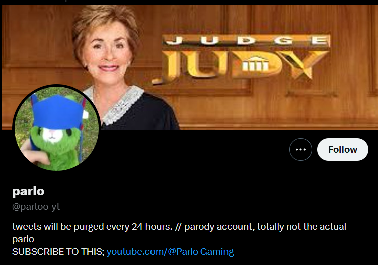 I swear Parlo is the most pathetic twitter user I've ever seen. Everything about him is just sad