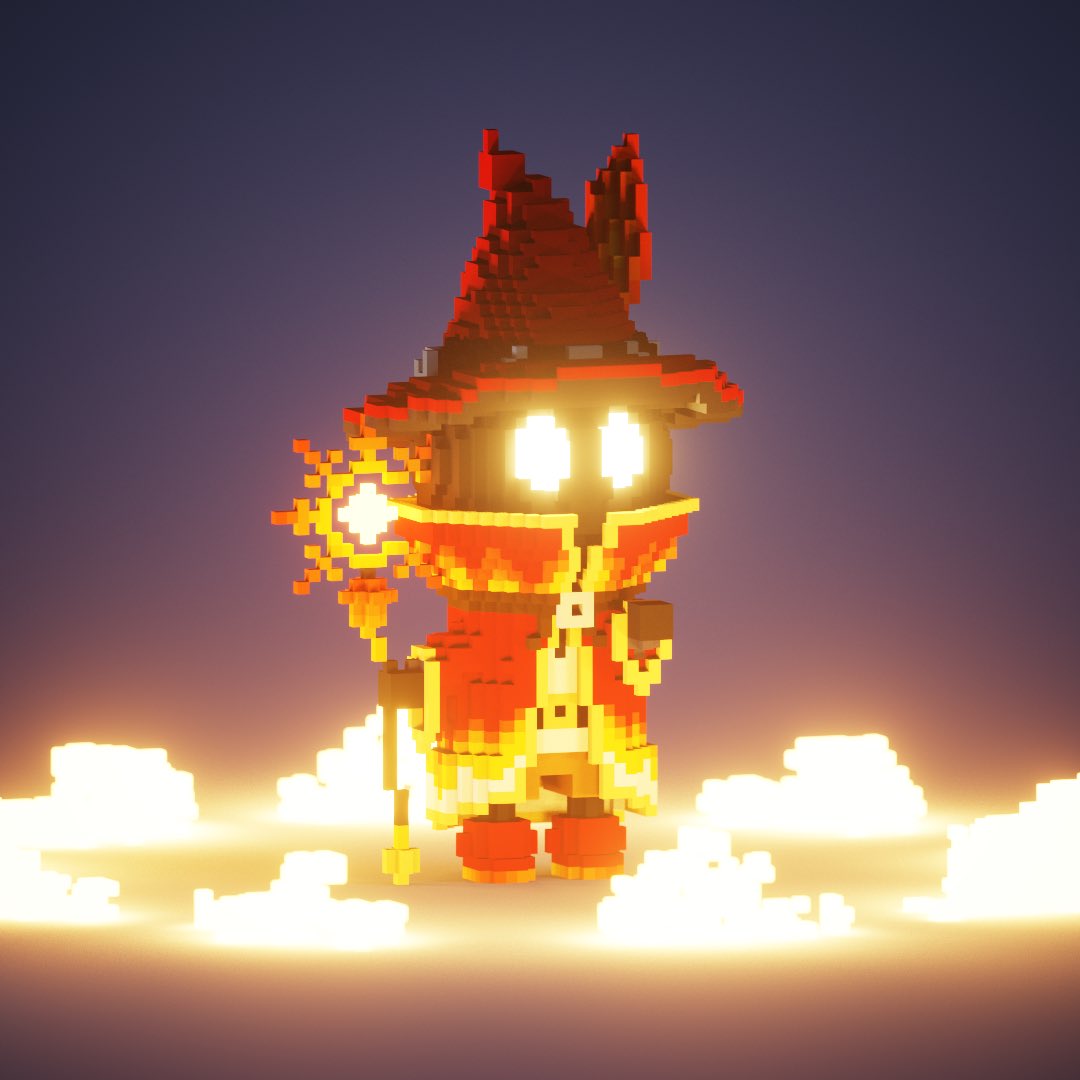 A_Travel0904's tweet image. thx for my new pixel wizards traits!! my wizy looks fire!! 🔥