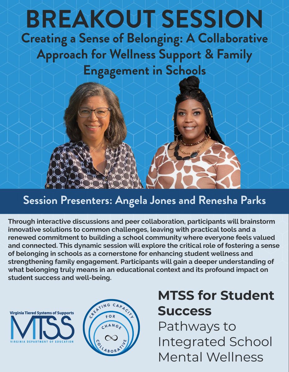 Vtss_ric's tweet photo. Through interactive discussions and peer collaboration, participants will brainstorm innovative solutions to common challenges, leaving with practical tools and a renewed commitment to building a school community where everyone feels valued and connected. https://t.co/U5wZfpSUeS