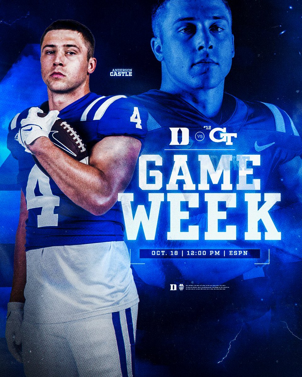Excited to be at <a href="/DukeFOOTBALL/">Duke Football</a> this weekend for the game against Georgia tech

<a href="/CoachC_Foster/">Chris Foster</a> <a href="/coachbrewha/">Coach Jonathan Brewer</a> <a href="/Coach_MannyDiaz/">Manny Diaz</a> <a href="/jenna_kinker/">Jenna Kinker</a> <a href="/GaffneyFootball/">Gaffney Football</a> <a href="/fishN_Kev/">Kevin Phillips</a> <a href="/IndianNupe/">Coach LJ</a> <a href="/Coach_VanHorn/">Brad Van Horn</a> <a href="/7JayMac/">Coach Mac💪🏾</a> <a href="/RjGeorge23/">Rj George</a> <a href="/AYBELITE7v7/">AYB7v7</a>