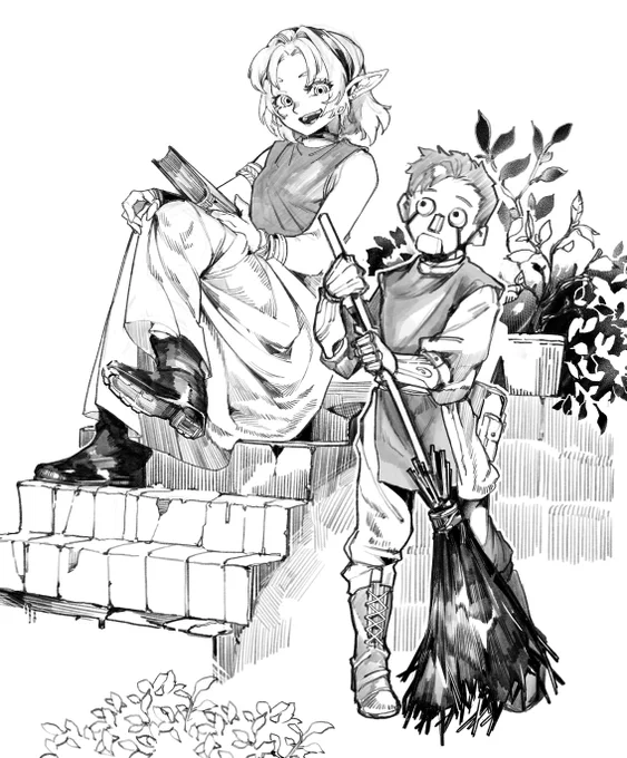Day10 Sweep
#Inktober2025 