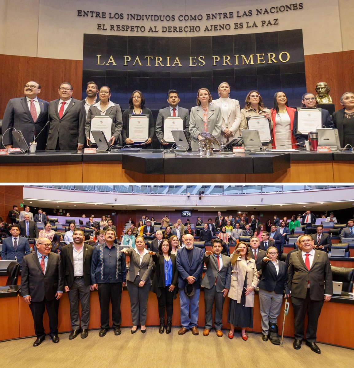 Después de comparecer esta mañana ante la Comisión de Radio, Televisión y  Cinematografía, tomaron protesta en el @senadomexicano quienes integrarán  la nueva Comisión Reguladora de Telecomunicaciones: ✔️Norma Solano  Rodríguez ✔️Ledenika Mackensie Méndez