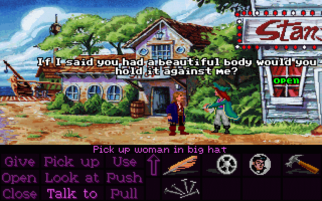 POStudios's tweet image. Monkey Island 2: LeChuck&apos;s Revenge, 1991. LucasArts.