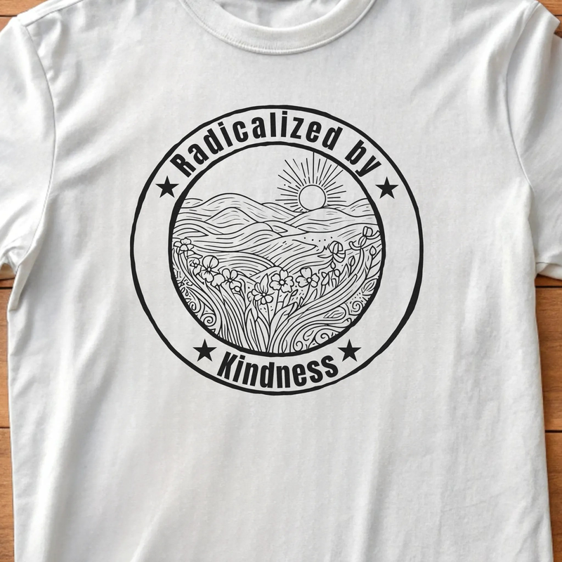 Oysterwood_'s tweet image. Spread positivity with our Radicalized by Kindness T-Shirt! 🌄✨ Perfect for nature lovers and peace advocates. Only $17.95! #Kindness #RetroTees #NatureLovers #Peace #GraphicTee oysterwood.com/product/radica…