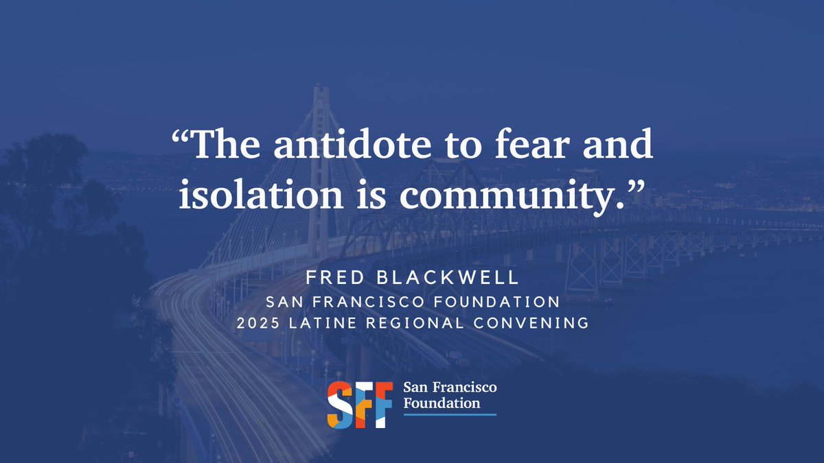 San Francisco Foundation tweet media