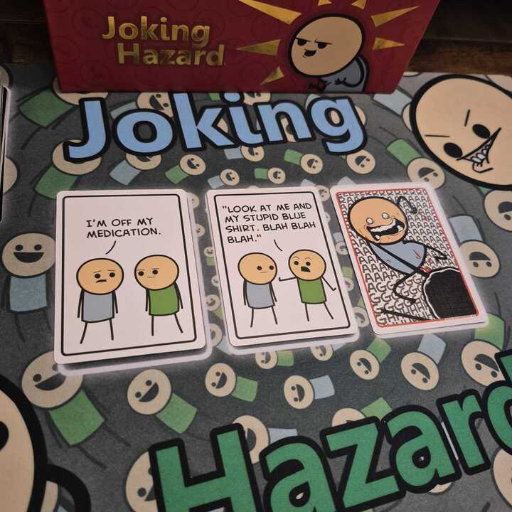Explosm's tweet image. You were warned