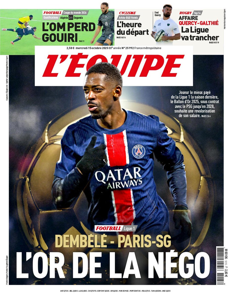 L'Équipe tweet media