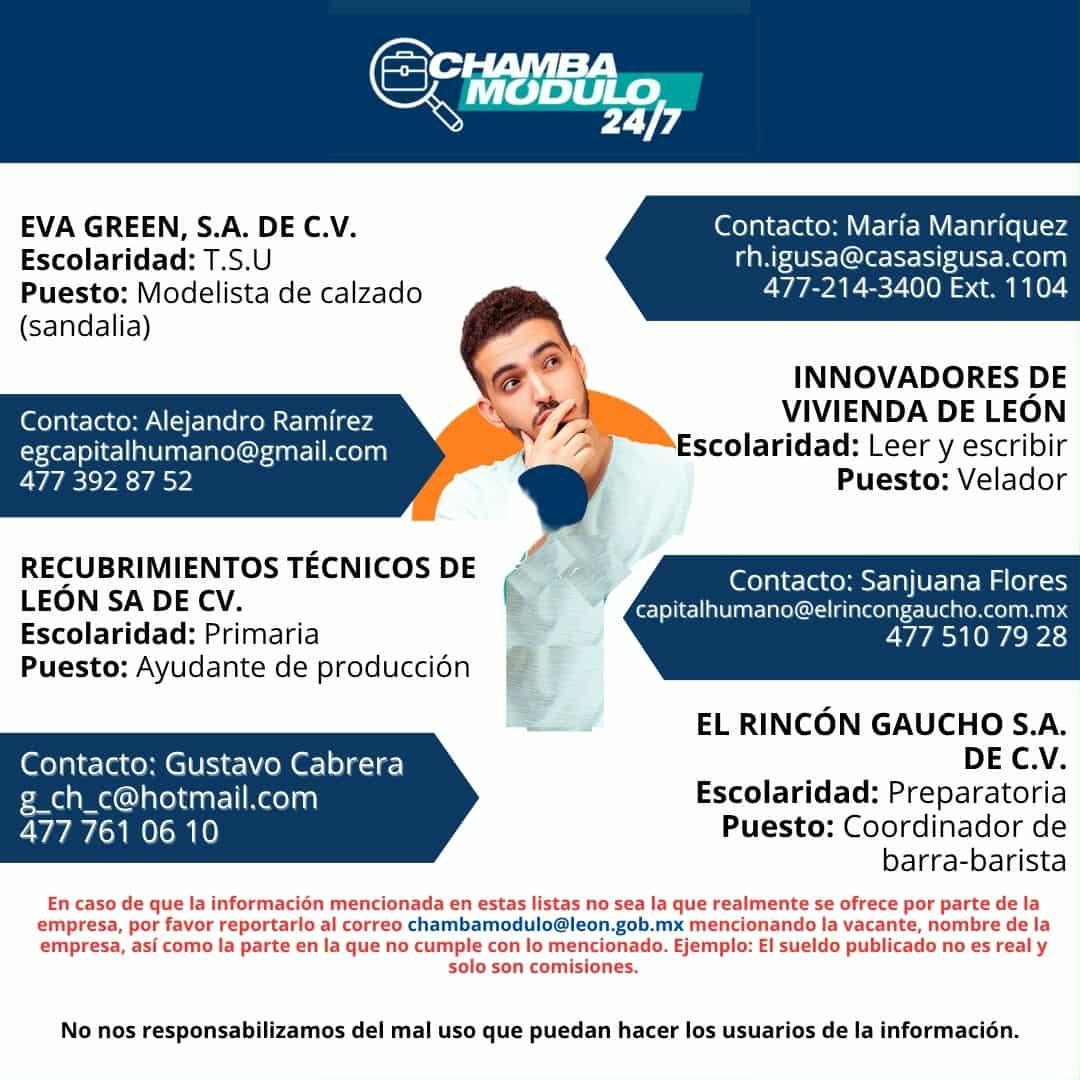 ChambaModulo's tweet image. ¡No pierdas la oportunidad! Postúlate 💼