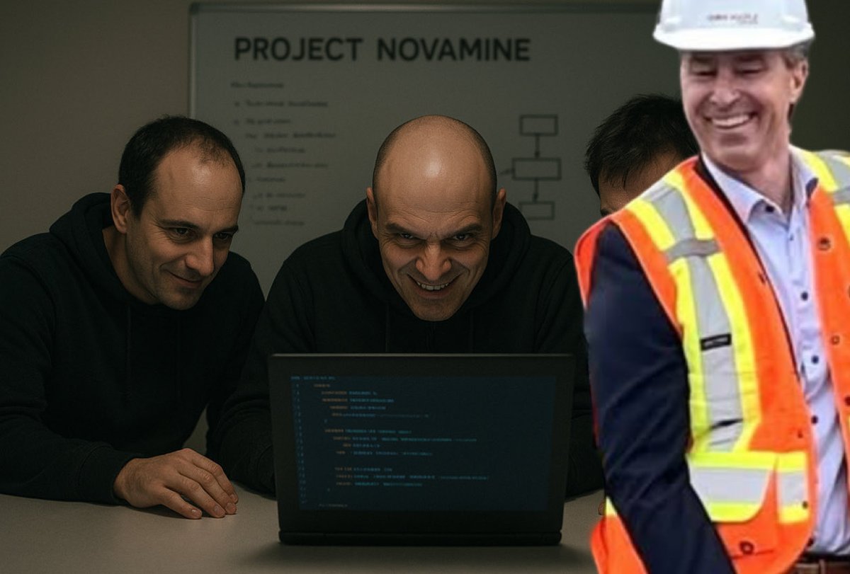 DimHouston's tweet image. NovaMINE is LIVE!

We made mining digital: no paper trails, no messy footprints. Just one polished portal where accountability is hidden under the Environment tab (hint…there is no Environment tab). #nspoli 

news.novascotia.ca/en/2025/10/14/…