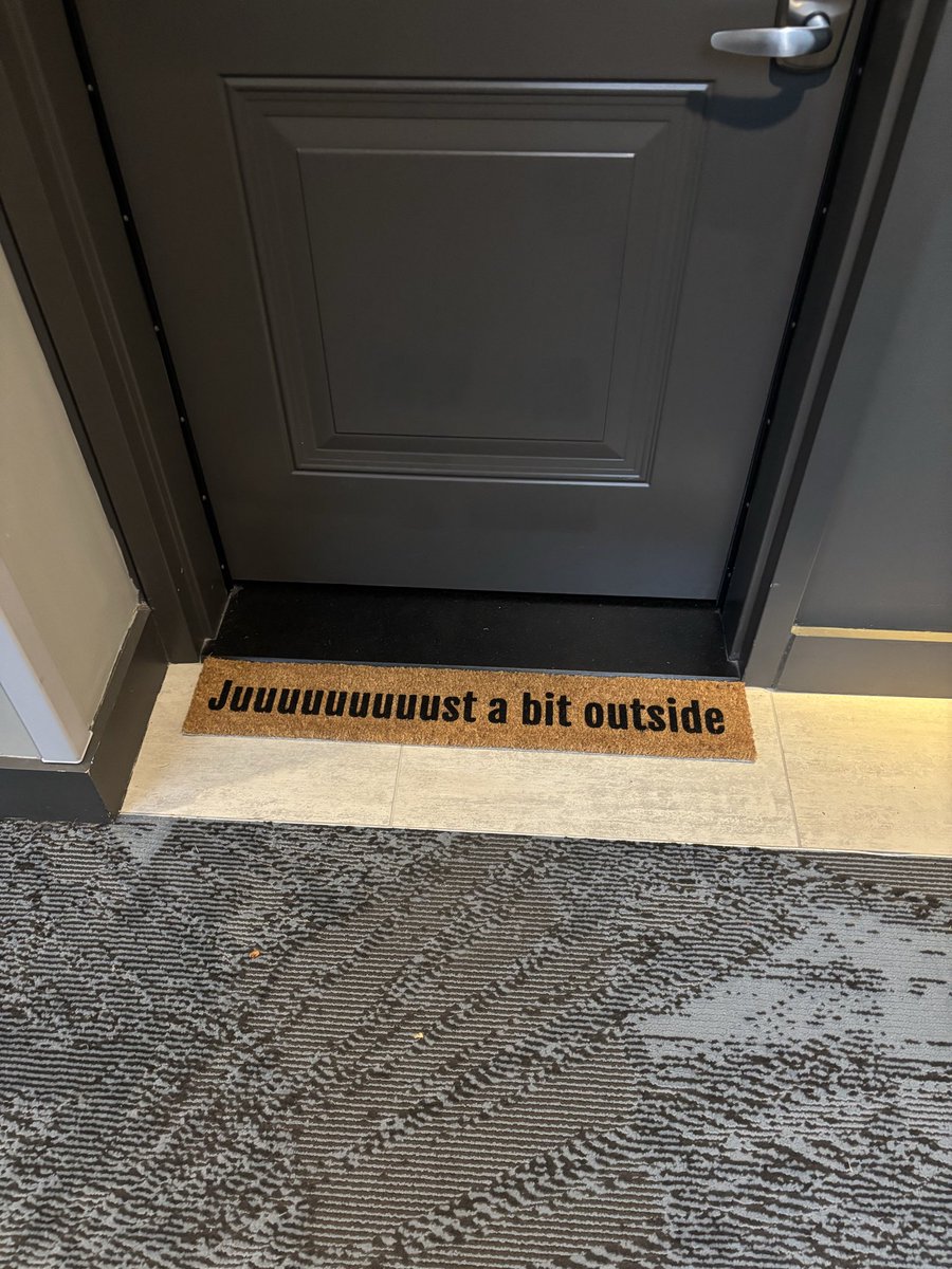 The perfect welcome mat doesn’t exi-