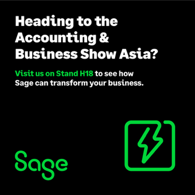 SageAustralia's tweet photo. Just one week to go until the Accounting &amp; Business Show Asia!

Experience innovation in action with us at Stand H18 as we showcase the future of financial management. 🚀

With demos of Sage Intacct and Sage X3, we can't wait to see you there 👋 https://t.co/xYjYXQJjdi