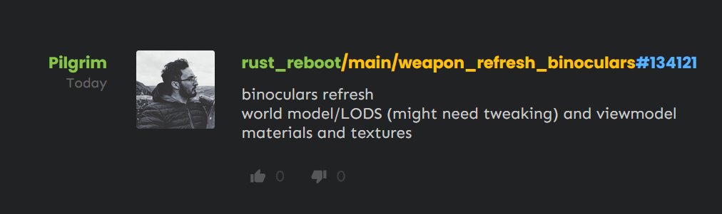 Certain items in #Rust will be getting a "refresh" over the next while.