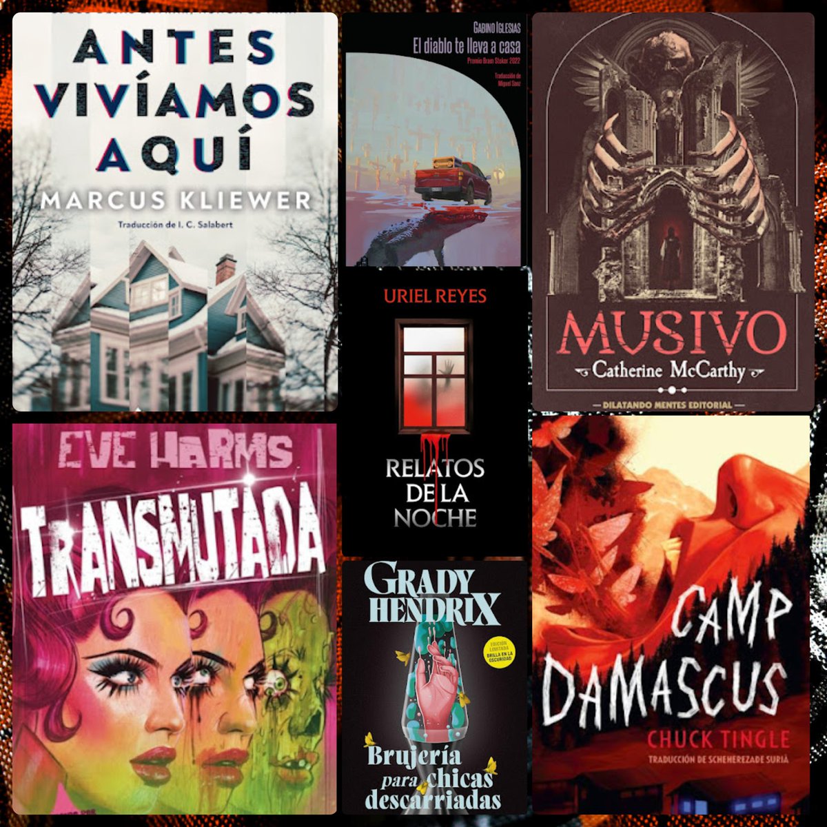 Novedades en novelas de terror 🎃
laestanteriadeloslibros.blogspot.com/2025/10/noveda…
#novelasdeterror #novedadeslibros #paranormalysobrenatural #horrorbooks #terrorsobrenatural #terrorgotico #novedadesrecomendadas #librosparaoctubre #novedadesliterarias