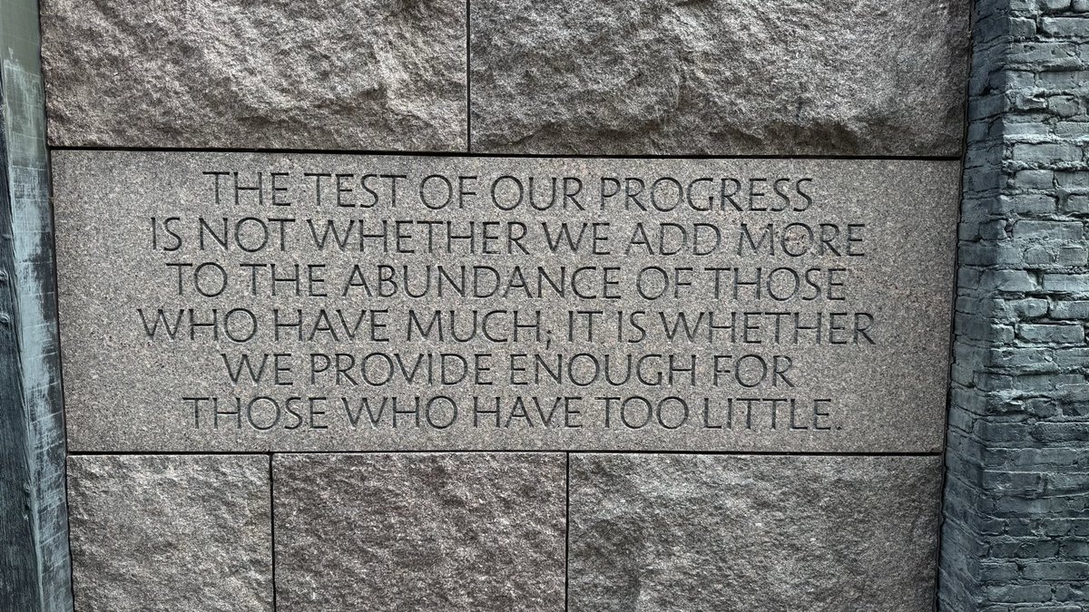 CGProgram's tweet image. From the FDR Memorial. Powerful and so moving.