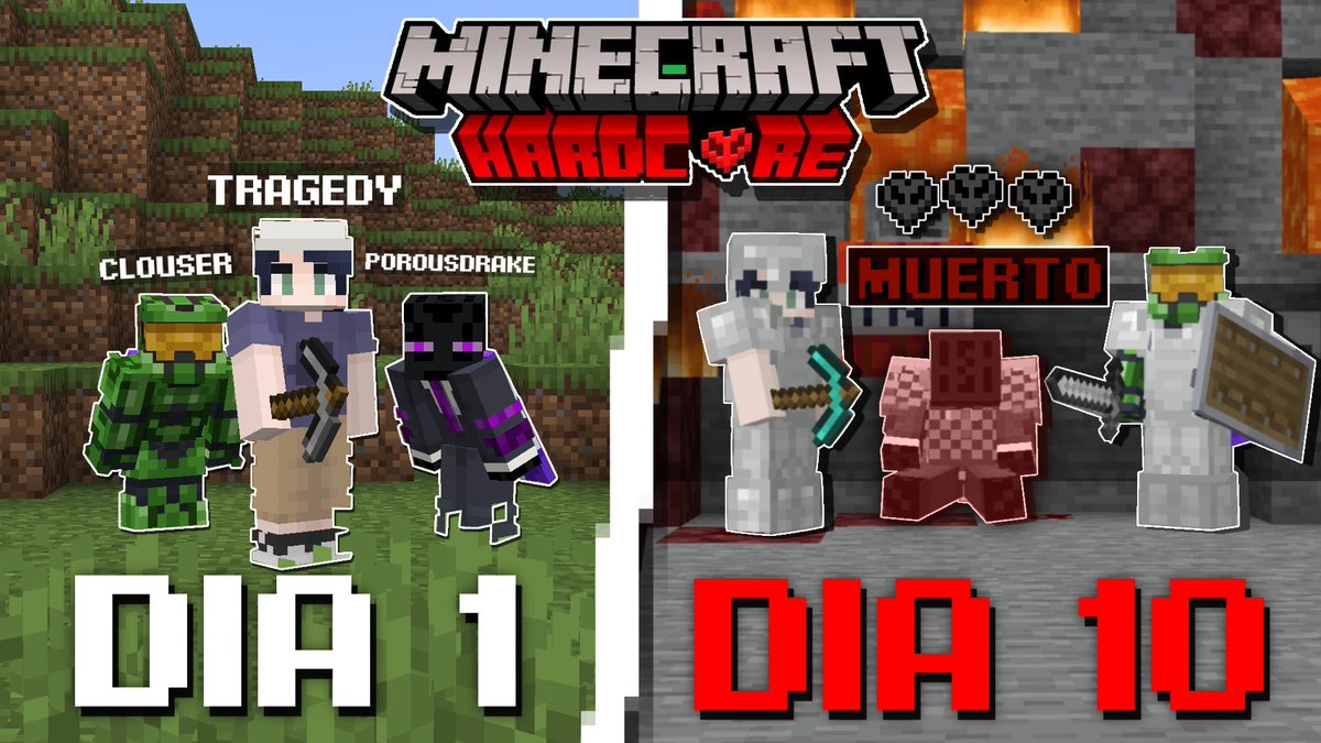 tragedylaa's tweet image. YA SUBÍ NUEVO VIDEITO GENTESITA ESPERO LES GUSTE!!!!
youtu.be/zsghoLANaMc?si…
#Minecraft #minecrafthardcore #minecraftjava