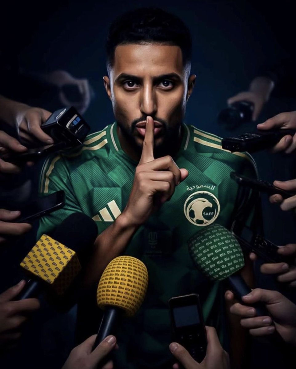 #الاخضر_الي_كاس_العالم_2026
نبارك للقيادة الرشيدة والشعب السعودي تأهل منتخبنا الوطني لبطولة كأس العالم 2026 للمرة السابعة بقيادة نجم المنتخب #سالم_الدوسري وعزانا للمقهورين