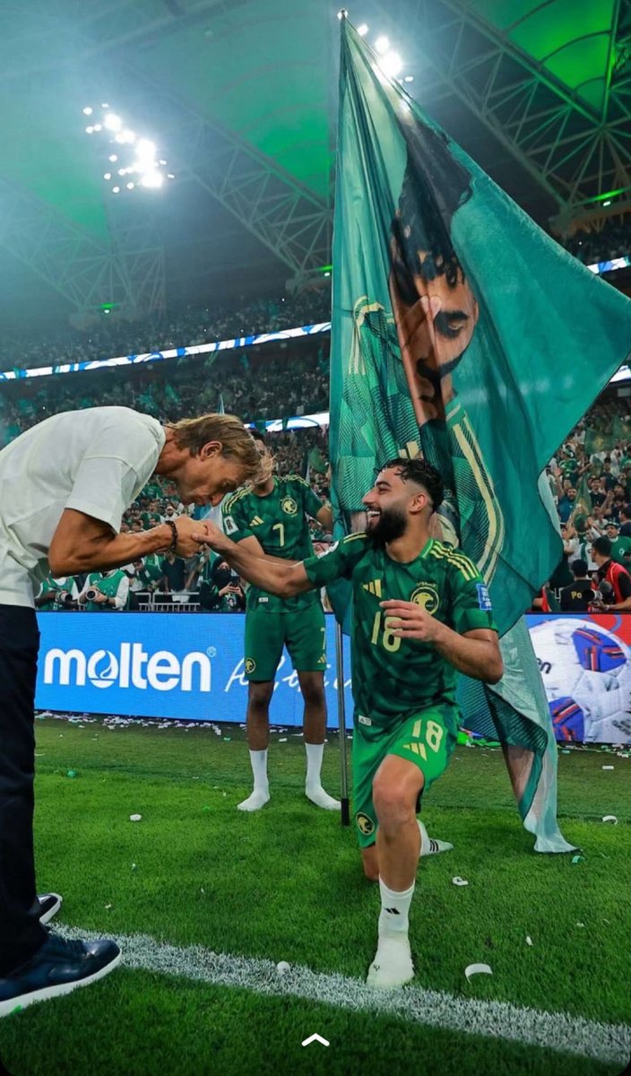 #السعودية_العراق اعتراف لمن الفضل للتأهل .