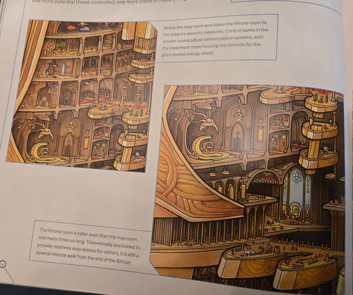 The Marvel book on cross-sections of the MCU I pre-ordered arrived and it's super cool! Wonderful little details that I as Loki writer am eating up!!!