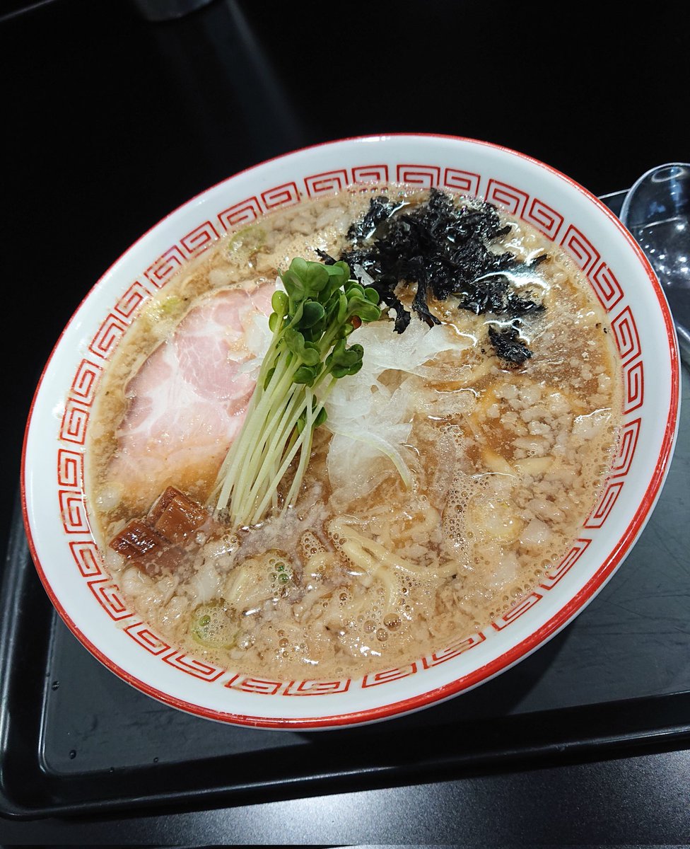 menya 787    ＠菊川市
【 ビター背脂煮干し 】￥1250
  ごちそうさまでした!!😋