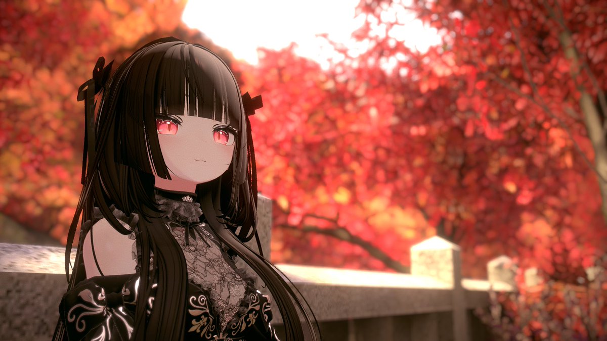 おはよぉ〜🍁🍂
 #Shinano3D  #VIVEL  #VRChat