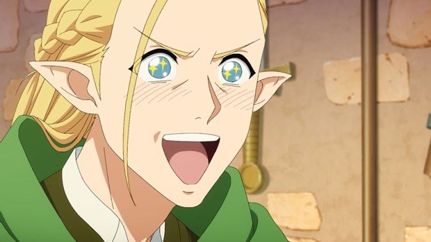 FoxnetaBOX_eHRc's tweet photo. アニメでの異世界放浪メシでエルランドを見て思うが、ドラゴン限定だけどこのアレに対する変態的な熱意とこだわりとか見るとコイツあの悪食王ライオスの血筋じゃないのかと思えて仕方ない。そこにエルフ族って設定がついてるから尚更ライオスの子孫に思えて仕方ない。
#異世界放浪メシ #ダンジョン飯 https://t.co/QKfEg8ClFl