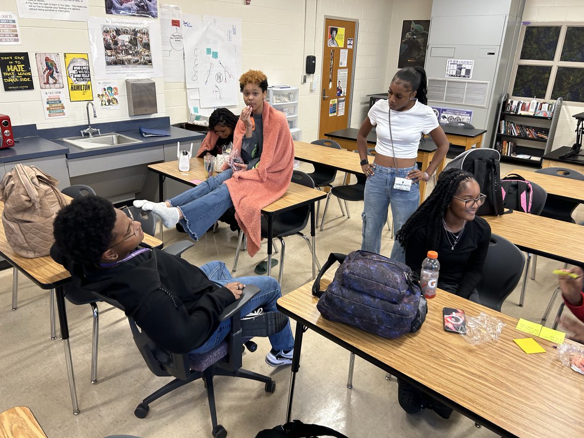 Thanks to <a href="/nate_innovate/">ηathan oneill</a> for dropping by today to lead the <a href="/rvhs/">Ridge View High School: A Med Pro Magnet</a> Scholars sophomores in the next step of their school redesign projects. #futureSObright