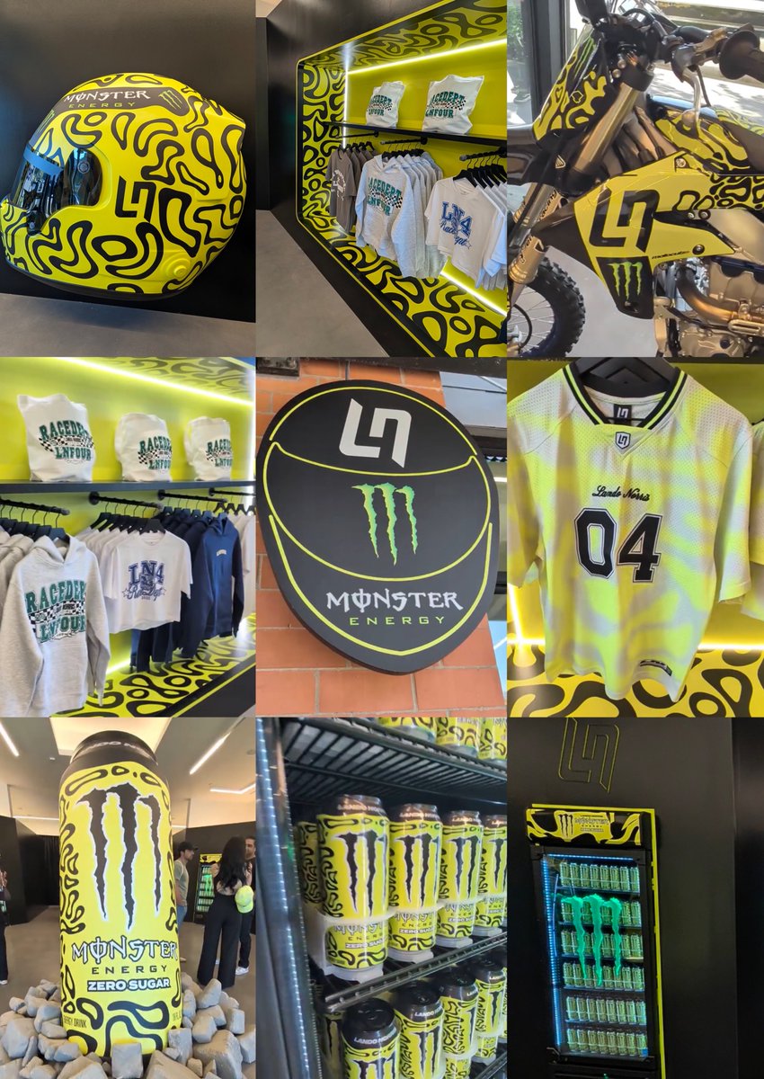 ln4norris's tweet image. lando’s pop up store in austin is unreal