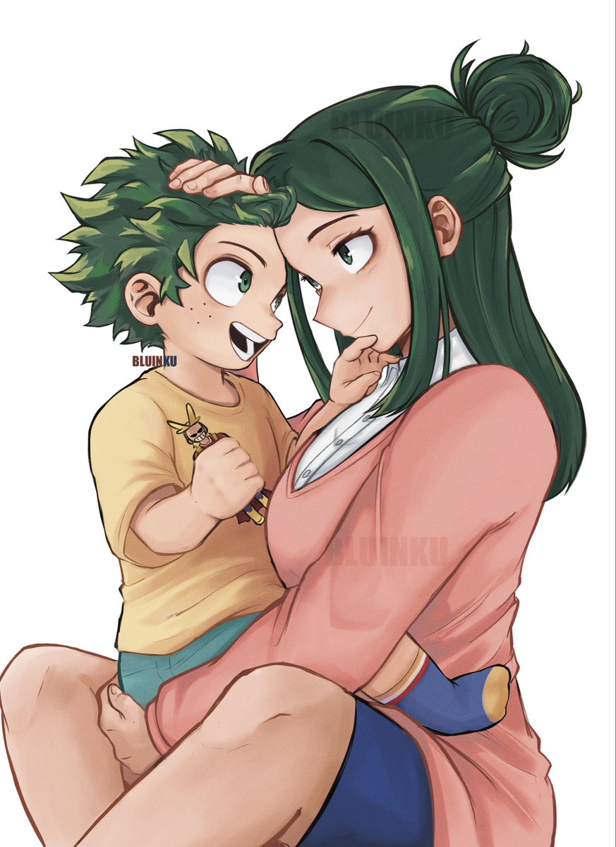 Bluinku (@bluinku23) on Twitter photo I had to redraw this with Izuku and his mama ๐ฅน 
#izuku #inko #mha I had to redraw this with Izuku and his mama ๐ฅน 
#izuku #inko #mha