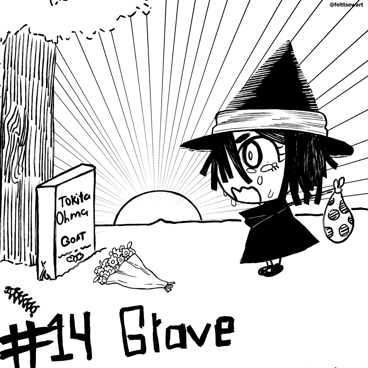 felttsew's tweet photo. #14 Grave
#drawtober #drawtober2025 #Grave #petaltober2025 #kenganashura https://t.co/LtTZVwWpBf