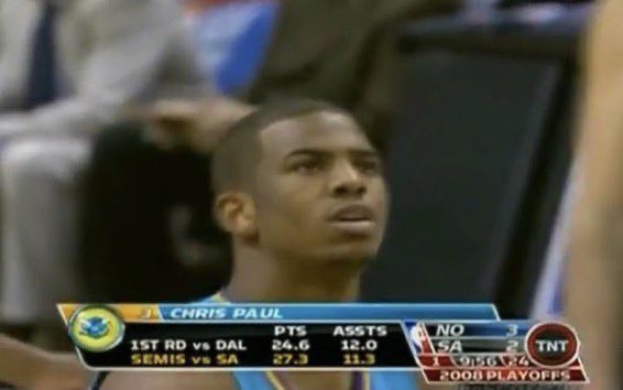 22 year old Chris Paul was already a menace in the playoffs 🔥 