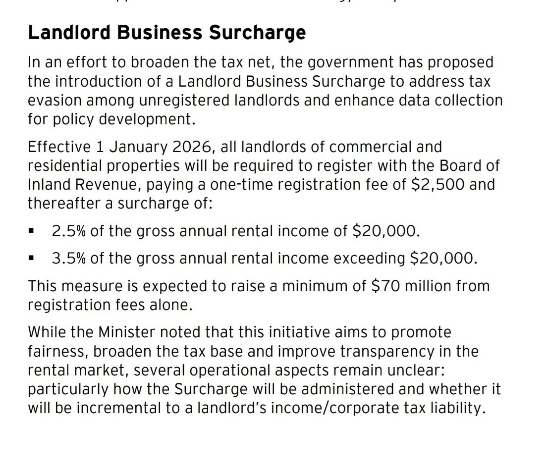 Aside from the tax evaders, this is decent rendition of property tax.
(Air B&amp;B watch out) 👀