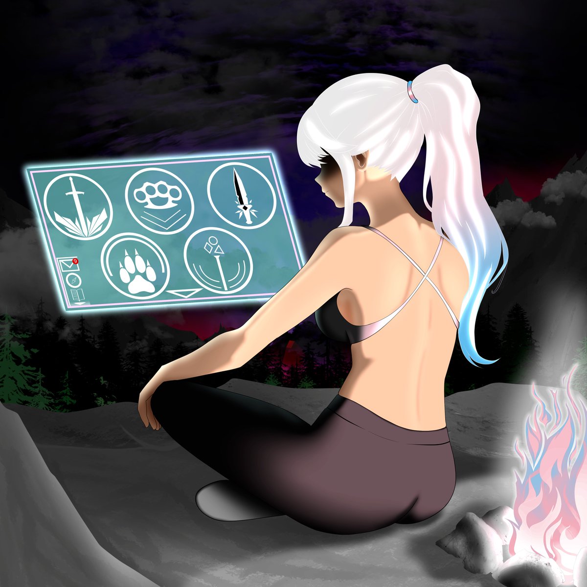 ArchiveTerminal's tweet image. Travel Diary 1
I managed to escape the underground a while ago. Willingly staying in the pollution to then breathing fresh air. 
Having the pollution in the air now reminds me that I'll never go back. I didn't know I could fight, could live free back then.
Now, I get to be me.