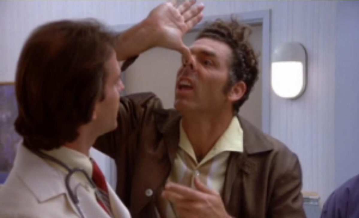 PIUpdate's tweet image. 📺 October 14, 1993: On NBC's "Seinfeld", Kramer believed that the hospital was creating a "pigman," George was obsessed with finding a perfect parking spot, and a mental patient jumped to his death and landed on George's car, and Jerry and Elaine were a… instagr.am/p/DPzojg4iGsm/