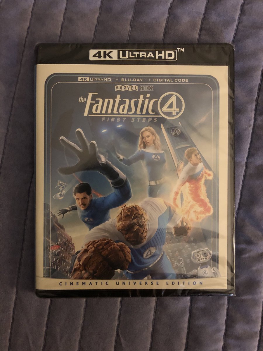 The #FantasticFour First Steps on 4K Ultra HD.