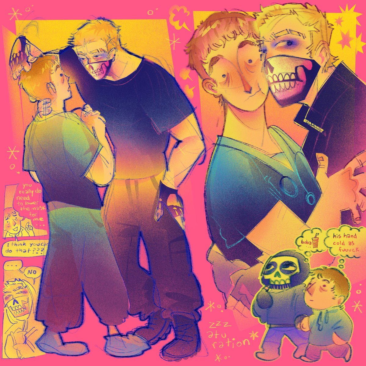 zzzaturation's tweet image. is this a good time to admit i was into cod for a few months and i love simon #thepitt #yaoi