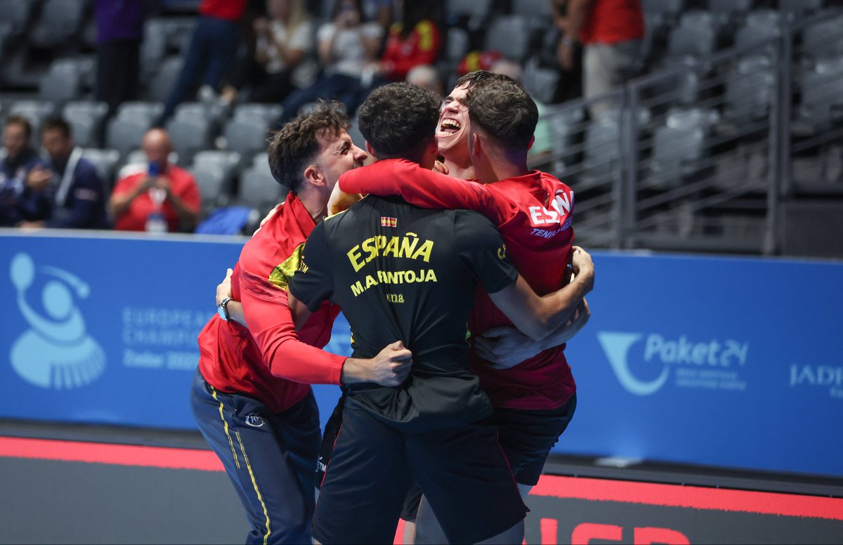 EQUIPO ❤️🫂

#EuropeanChampionship #Zadar2025 #tabletennis