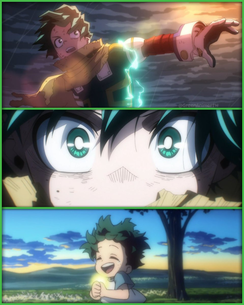 GreenAnimeFTW's tweet photo. Deku from s8 ep 2
▬▬▬▬▬▬▬▬
#izukumidoriya #deku #mhadeku #dekumha #myheroacademia #mha #anime #animefan https://t.co/DhbGRqiyd0
