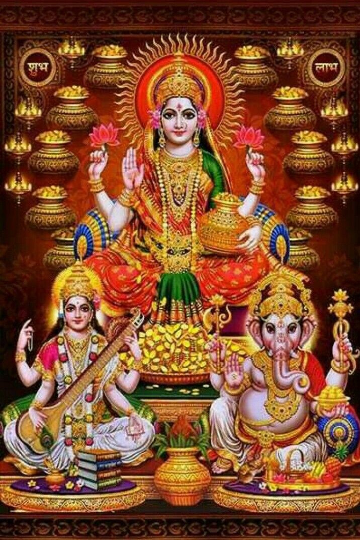 गणपति बप्पा मोरया! 

विघ्नहर्ता श्री गणेश जी सबके जीवन से दुख, बाधाएँ और चिंताएँ दूर करें।
जय माँ लक्ष्मी!  वे हर घर में धन, वैभव और समृद्धि का आशीर्वाद बरसाएँ।
जय माँ सरस्वती!  वे हमारे मन में ज्ञान, विवेक और मधुर वाणी का प्रकाश फैलाएँ।
आने वाली दीपावली सबके जीवन में नई रोशनी,