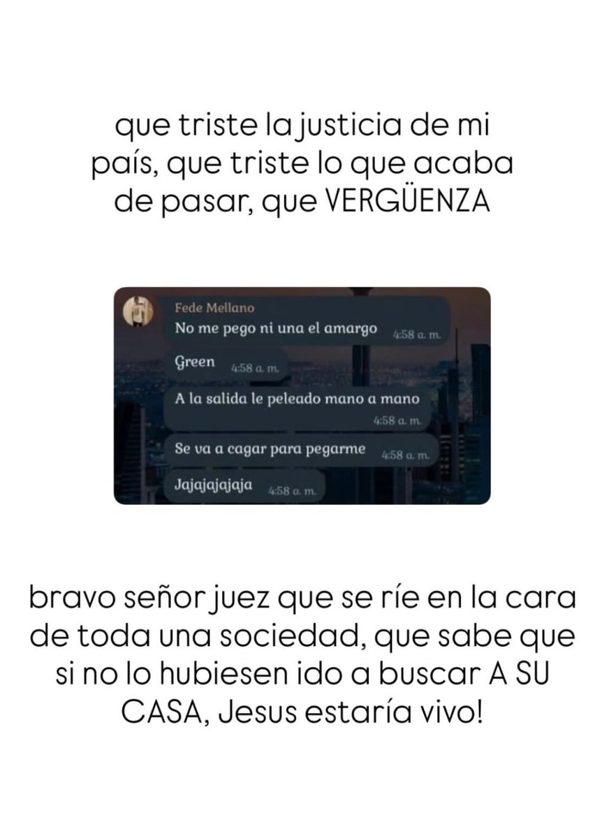 #justiciaporjesus