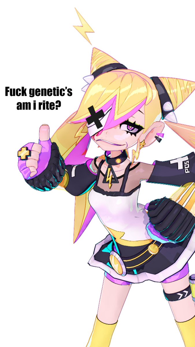Vtuber vs day job! 💛

After three different job agencies, 100's of failed or ignored job applications and a list of chronic diagnosis such as blindness, AuADHD and my body literally beating me daily

The universe decided being anime woman on the internet was my calling I guess.