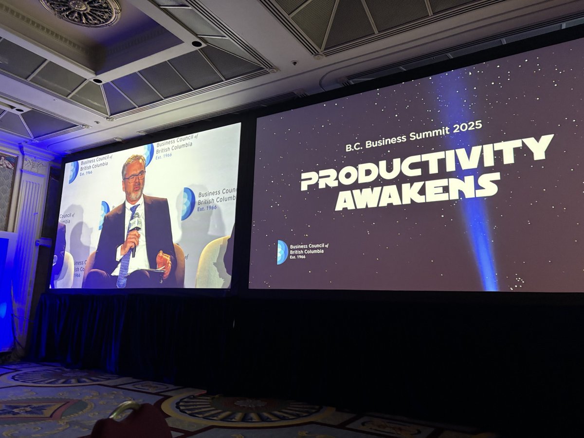 This morning, Trans Mountain President &amp; COO Michael Davies joined the panel “2035: What Will It Take to Make Canada a Resource Superpower” at the sold-out #BCBizSummit by 
<a href="/BizCouncilBC/">Business Council of British Columbia</a> — 400+ attendees discussing Canada’s resource future. #EnergyLeadership