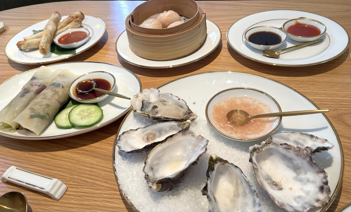 A birthday lunch at “Fifty Six”, the Cantonese styled restaurant at Naldham House (the site of the old Polo Club) in Brisbane City. The ambience is great and so is the food. Service is excellent. Just a sucker for the Coffin Bay oysters 🦪. Can’t go past them 💥💥💥 #luvbriz25