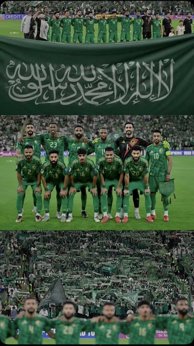 #كأس_العالم
#السعوديـة_الـعـراق 
الف مبروك لقيادتنا و الشعب السعودي  تأهلنا لكأس العالم 2026