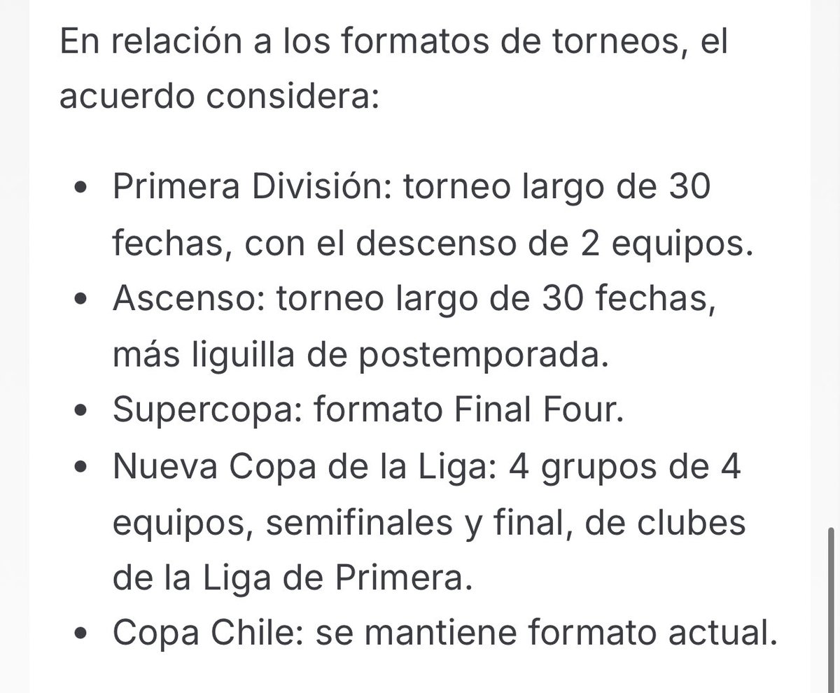 La ANFP hace oficial los acuerdos del Consejo de Presidente, respecto a los torneos 2026.