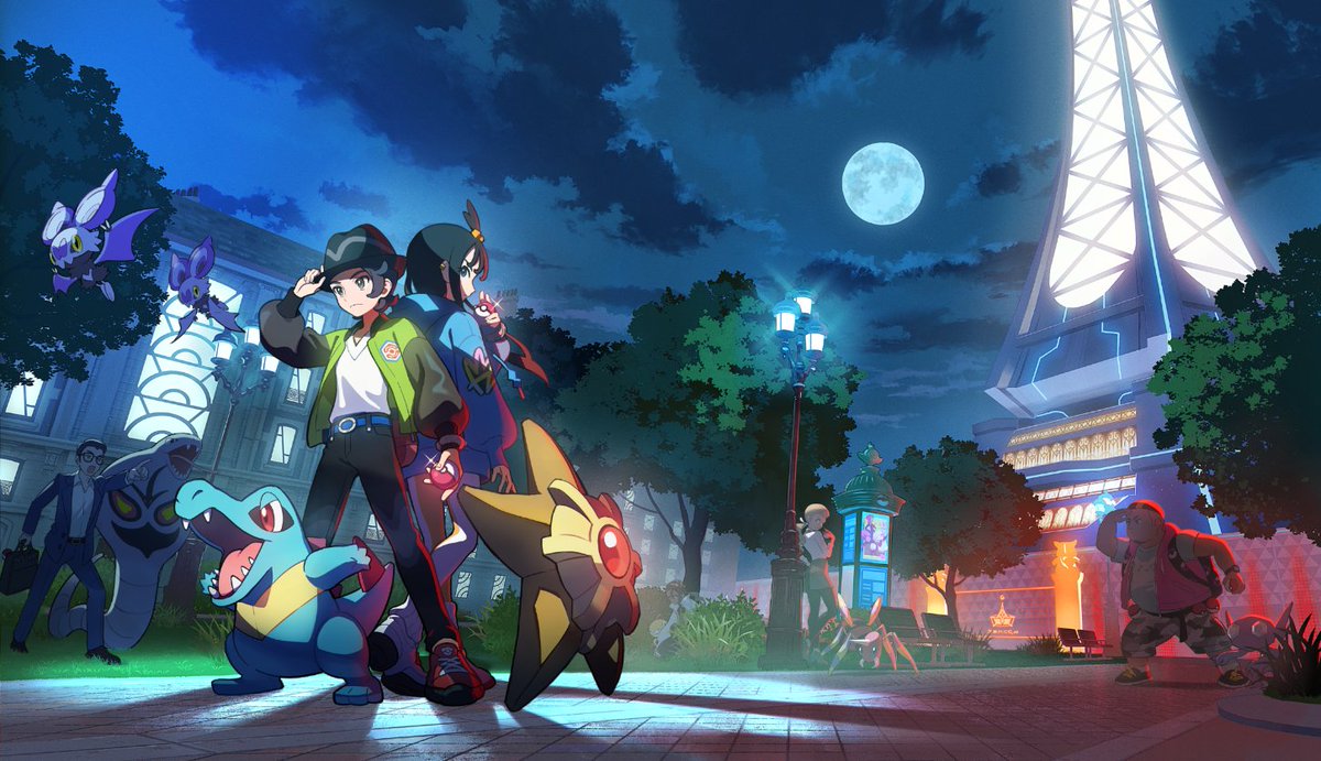 Nintendo Switchでも遊べる『Pokémon LEGENDS Z-A（ゼットエー）』は本日発売！ 

夜になると、バトルゾーンでトレーナーたちがポケモン勝負でしのぎを削るミアレシティに #ぜってーおいで pokemon.co.jp/ex/legends_z-a… #PokemonLegendsZA