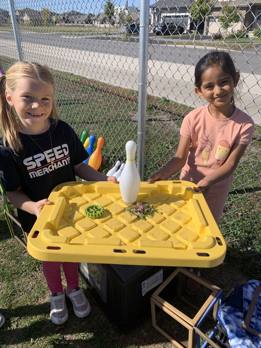 It’s a pizza and salad with a lemonade. Best restaurant in town! Loose parts outdoors create powerful opportunities to use imagination, problem solve and collaborate with friends.  I’m so lucky they invited me to their restaurant! <a href="/HannahBeachEDU/">Hannah Beach</a>
