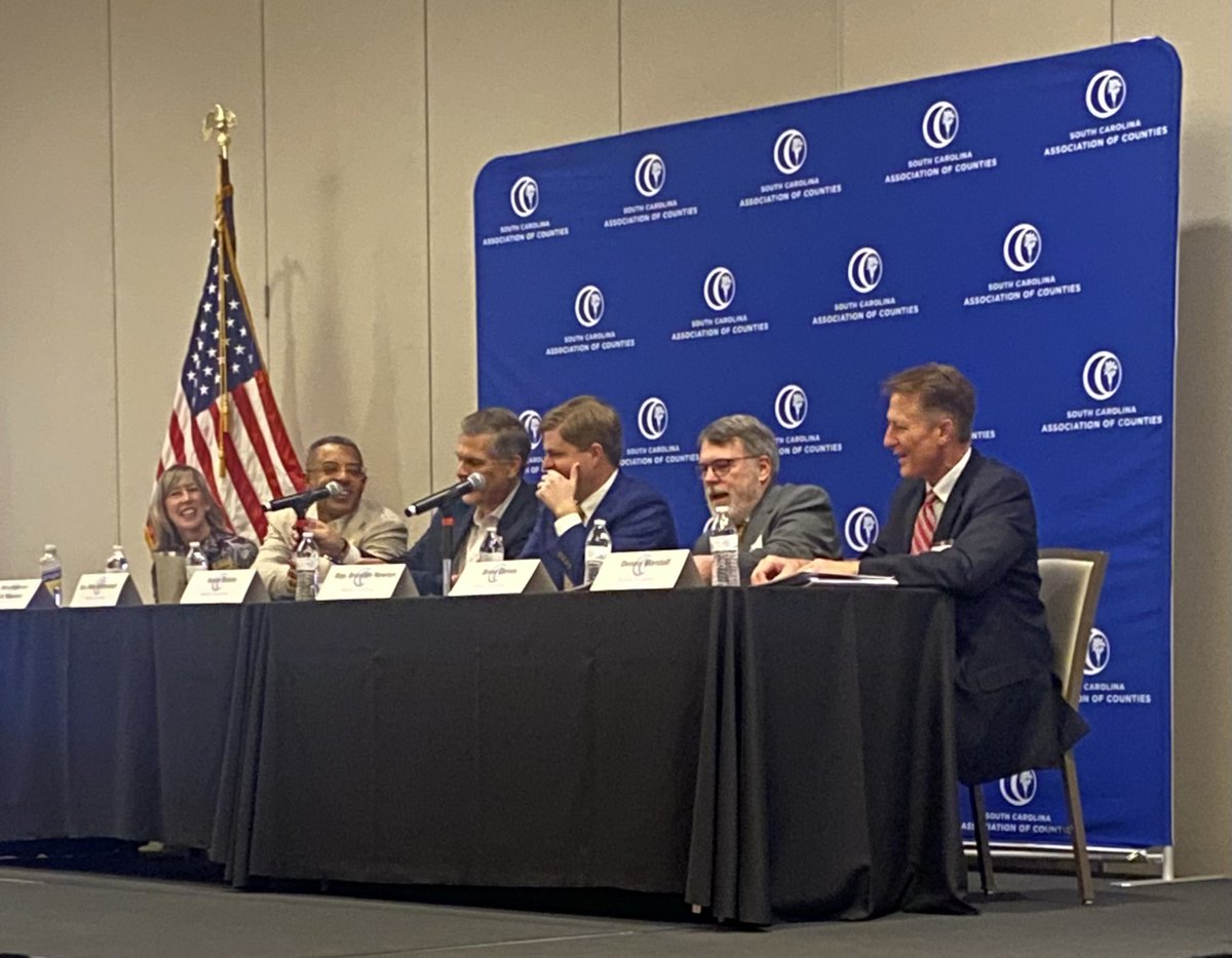 TheoLane13's tweet photo. Today in @famouslyhot @UofSC #Pastides Center, the SC Assoc of Counties delivered a very informative program to local #ElectedOfficials across #PalmettoState . https://t.co/4z8PiqFkmI