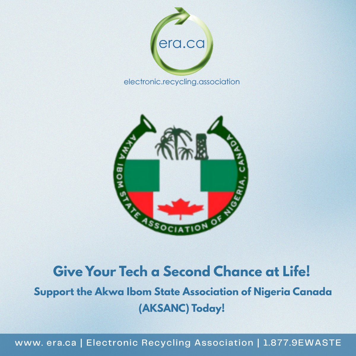 Support AKSANC with ERA!

The AKWA Ibom State Association of Nigeria Canada (AKSANC) empowers youth and supports education in underserved communities.

They urgently need 70 low-end and 50 high-end laptops to continue their mission of providing digital access and educational