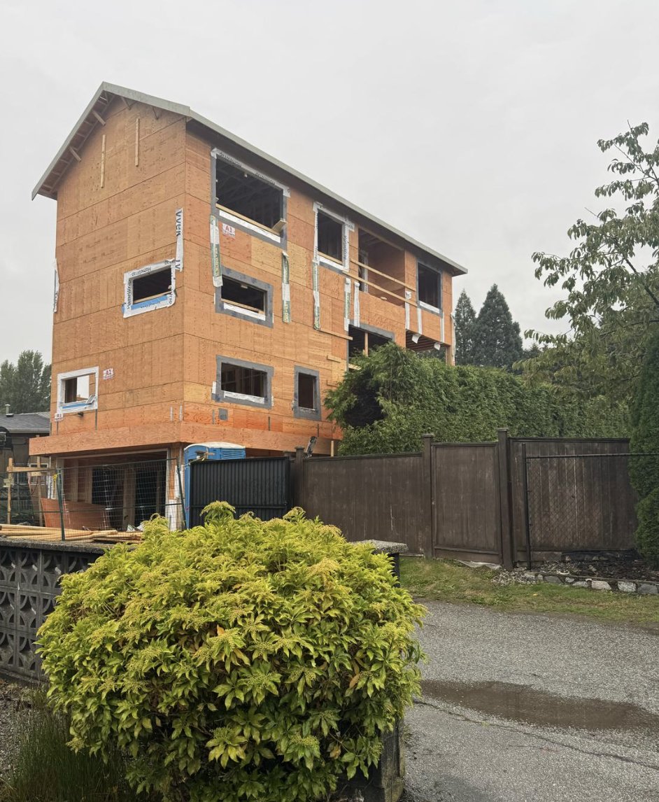 Multiplex zoning in Burnaby is already proving to be a disaster. Four storey laneway houses, neighbours complaining. The City is now implementing significant reforms to curb height and density.